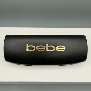 Bebe Small Black Hard Shell Eyeglasses Case Only